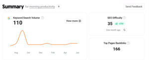 Keyword research for SEO Image
