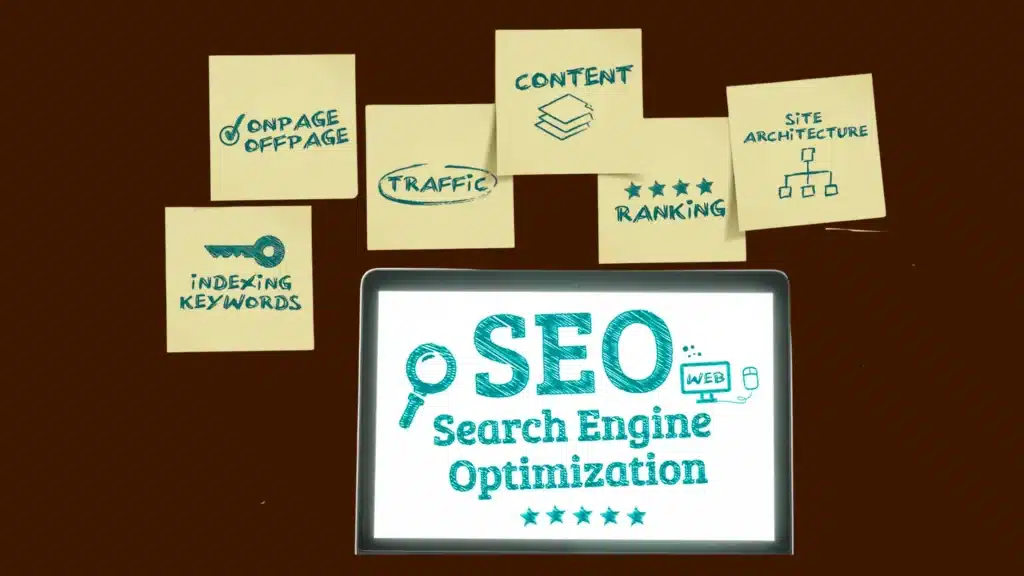 Content optimization for SEO designed image